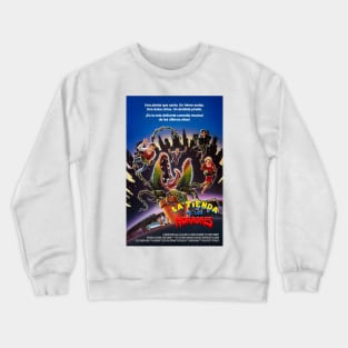 Little Shop of Horrors Spanish Poster Crewneck Sweatshirt